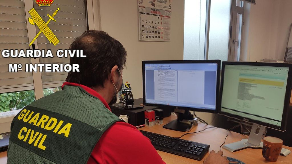 La Guardia Civil detectó diferentes perfiles falsos del detenido