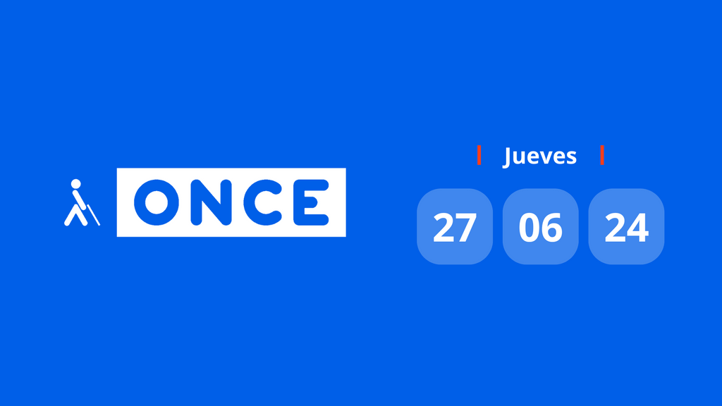 Resultado ONCE: comprobar número premiado hoy jueves 27 de junio de 2024