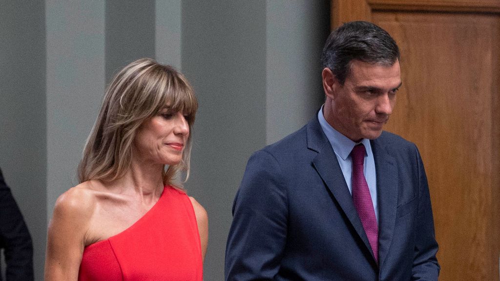 Begoña Gómez y Pedro Sánchez, en una imagen de archivo.