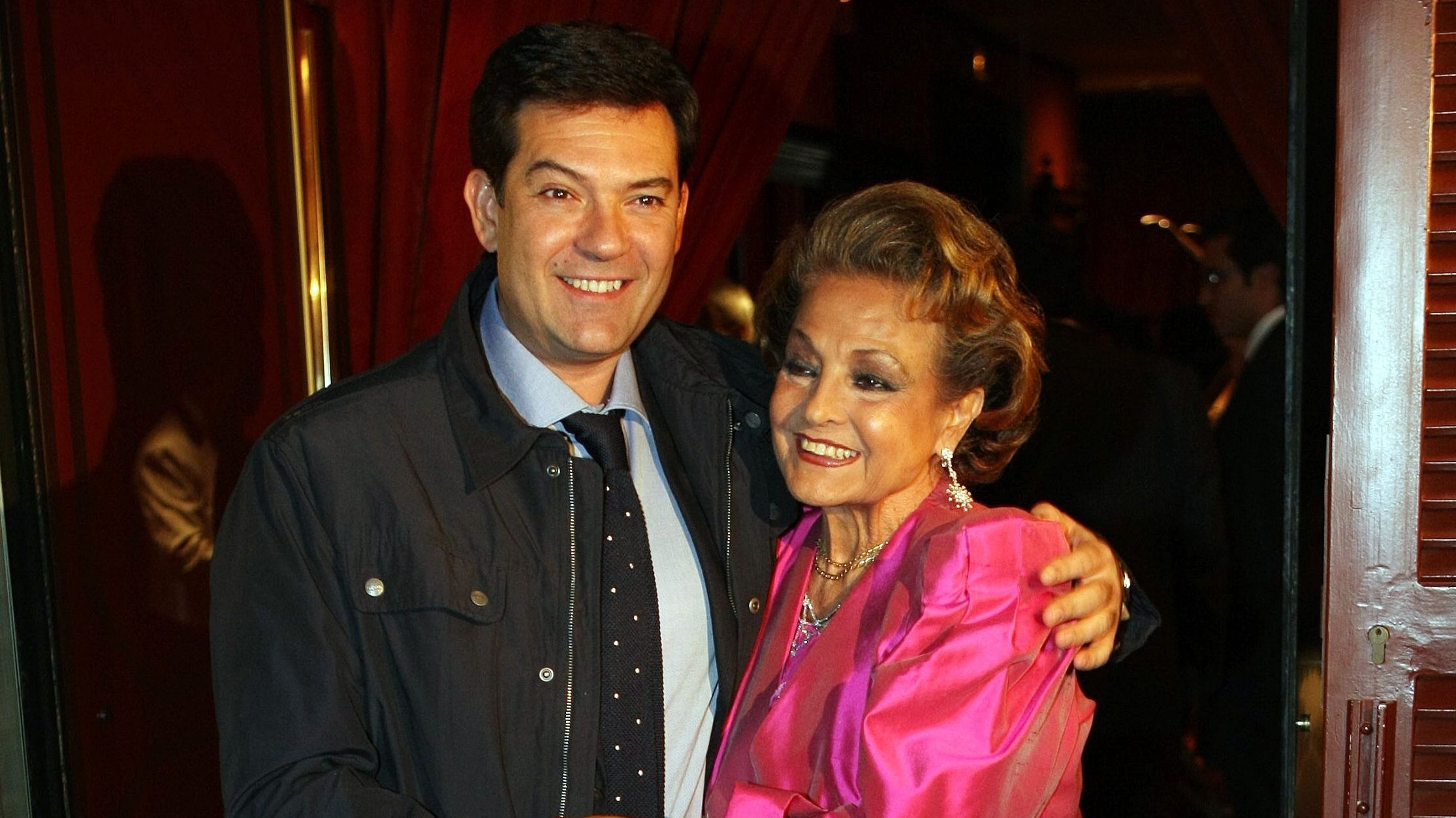 Carmen Sevilla y su hijo, Augusto, en una imagen de archivo.