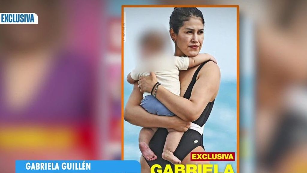 Gabriela Guillén asegura que la portada con su hijo no fue un posado: ''Llamé a la Guardia Civil, hice todo lo posible para que no me vieran''