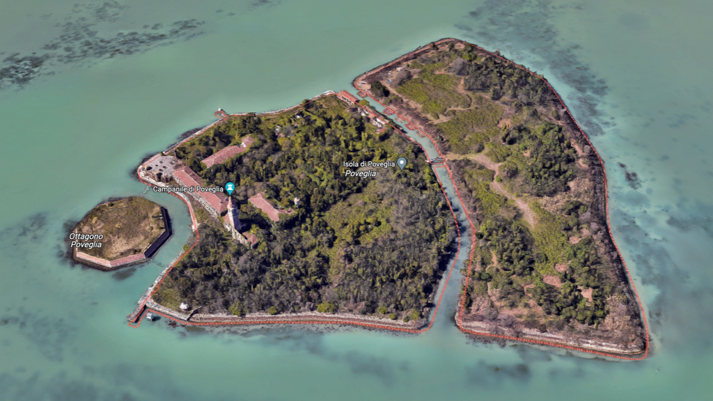 Isla Poveglia, Venecia