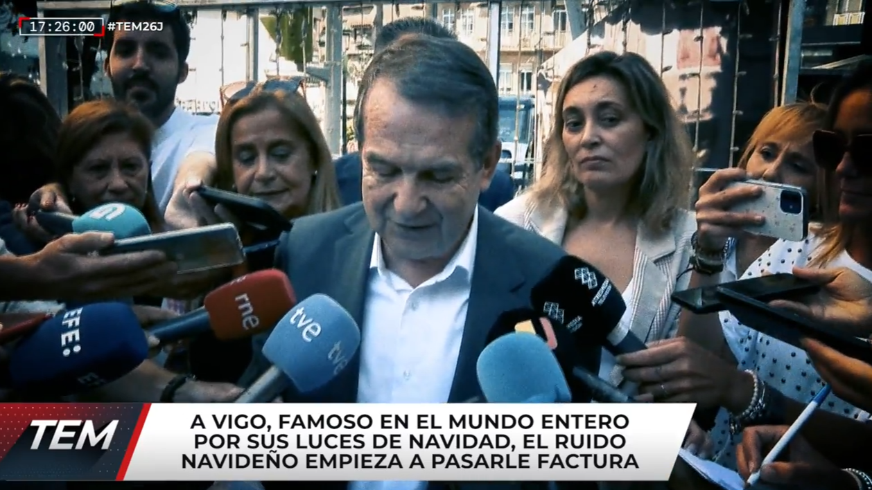 La fiesta navideña de Vigo, multada por exceso de ruido