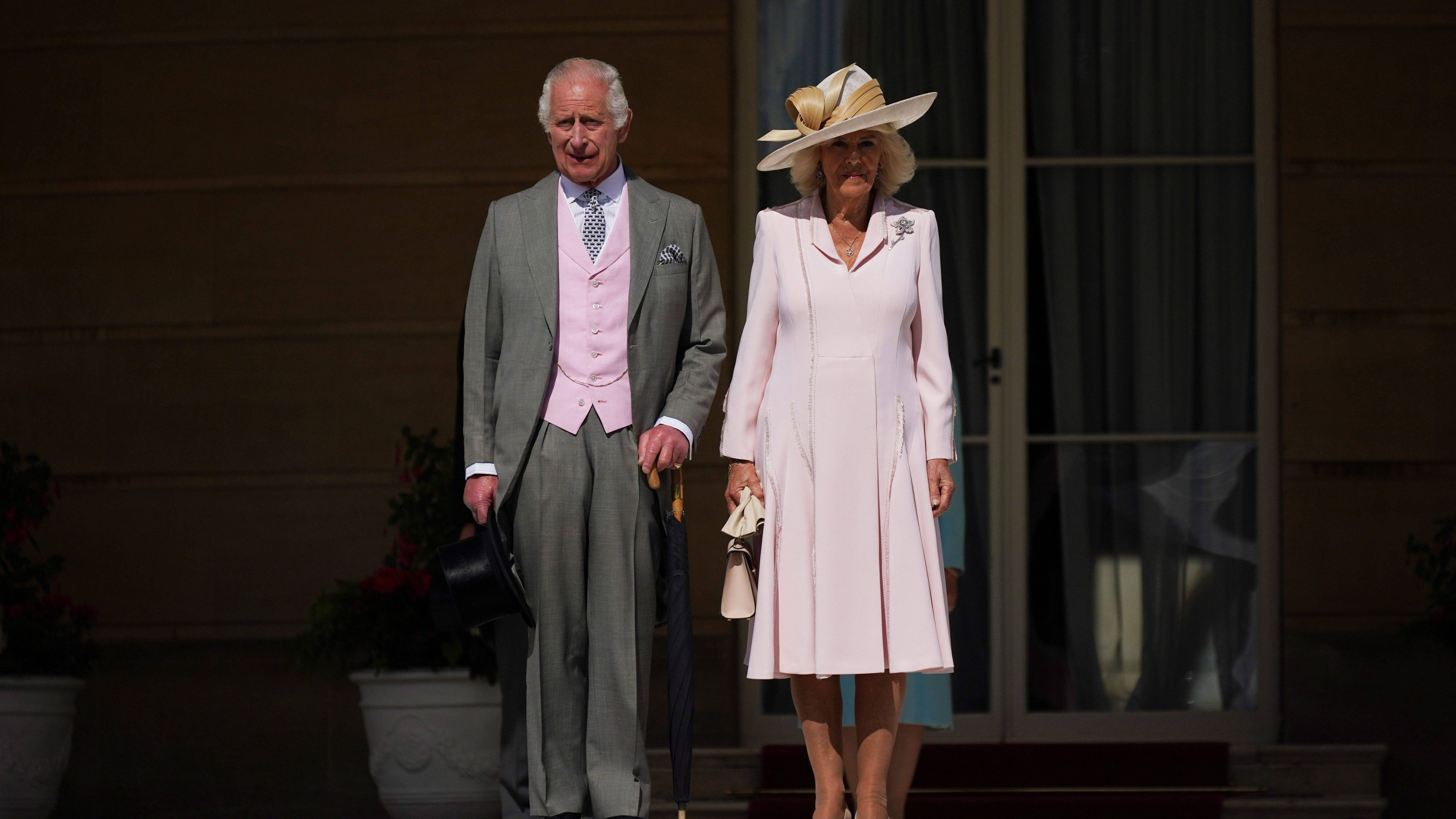 Los reyes Carlos III y Camila en una imagen de archivo.