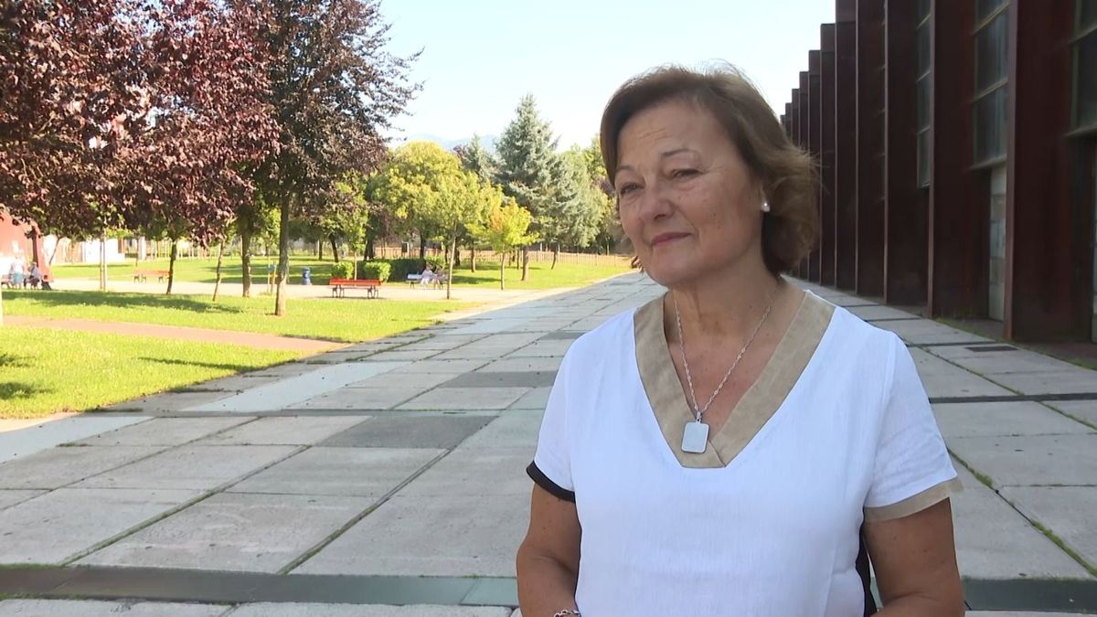 Rosa Trinidad, de la Asociación Stop Violencia Vial y madre de Enaitz