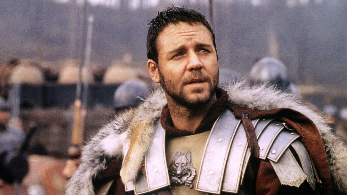 Russel Crowe como Máximo Décimo Meridio, en 'Gladiator' (2000)