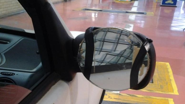 TÜV Rheinlan Espejo retrovisor