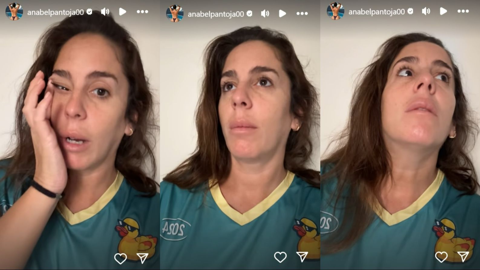 Anabel Pantoja, desesperada, comunica su problema