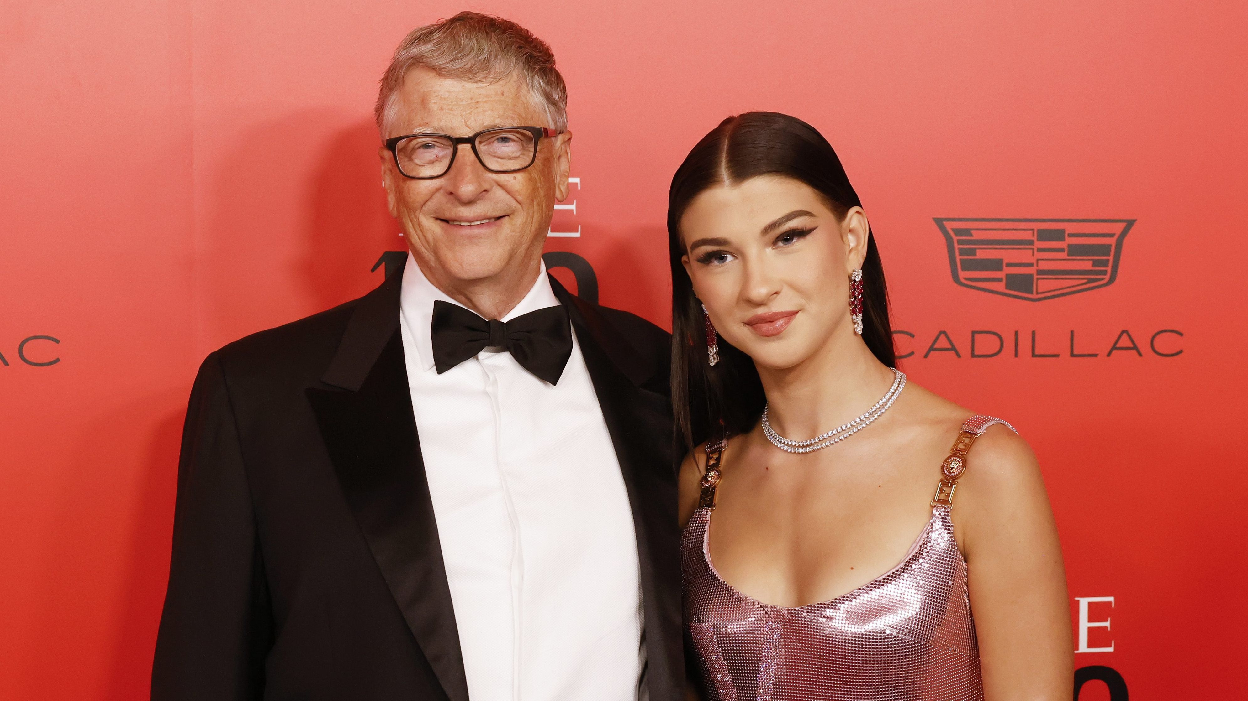 Bill Gates y su hija Phoebe en una imagen de archivo.