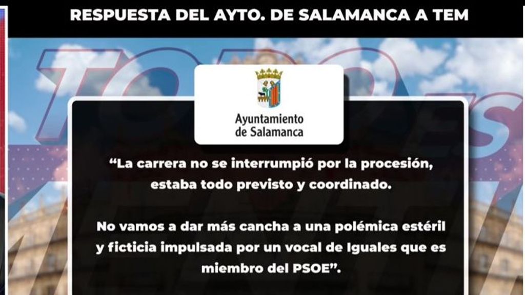 Comunicado Ayuntamiento de Salamanca