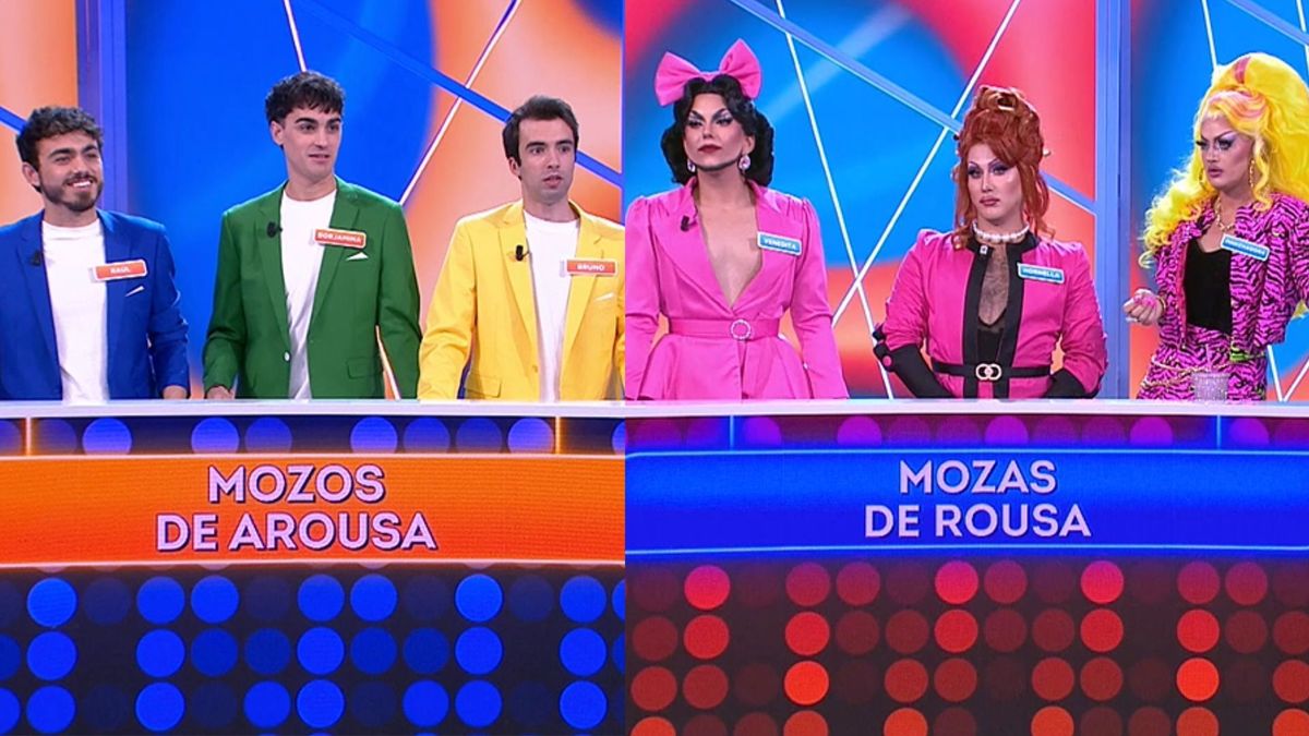 El duelo más LGTBI de los ‘Mozos de Arousa’ y las ‘Mozas de Rousa’ en las palabras encadenadas: “Divine”