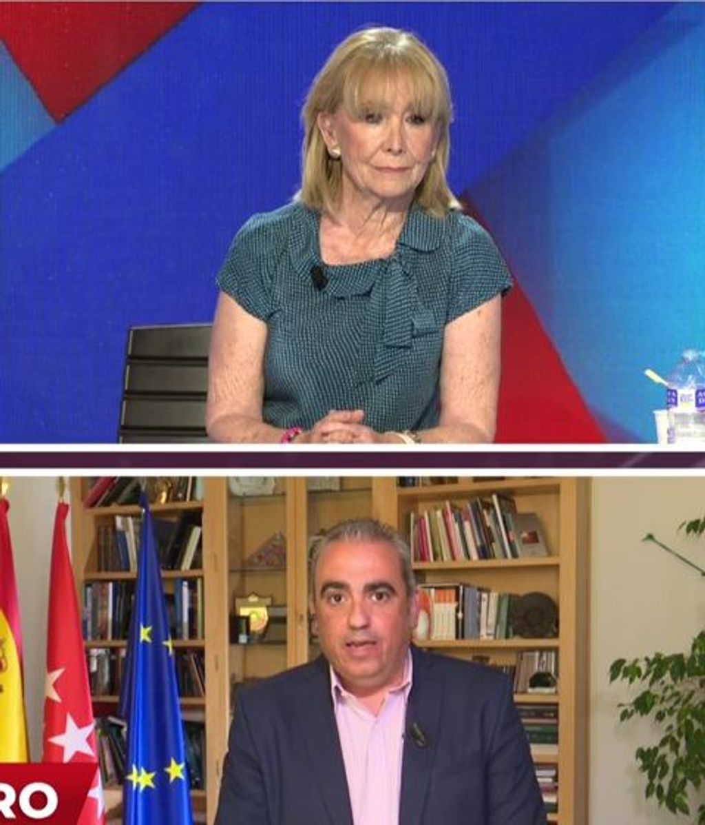 Esperanza Aguirre y el alcalde de San Fernando