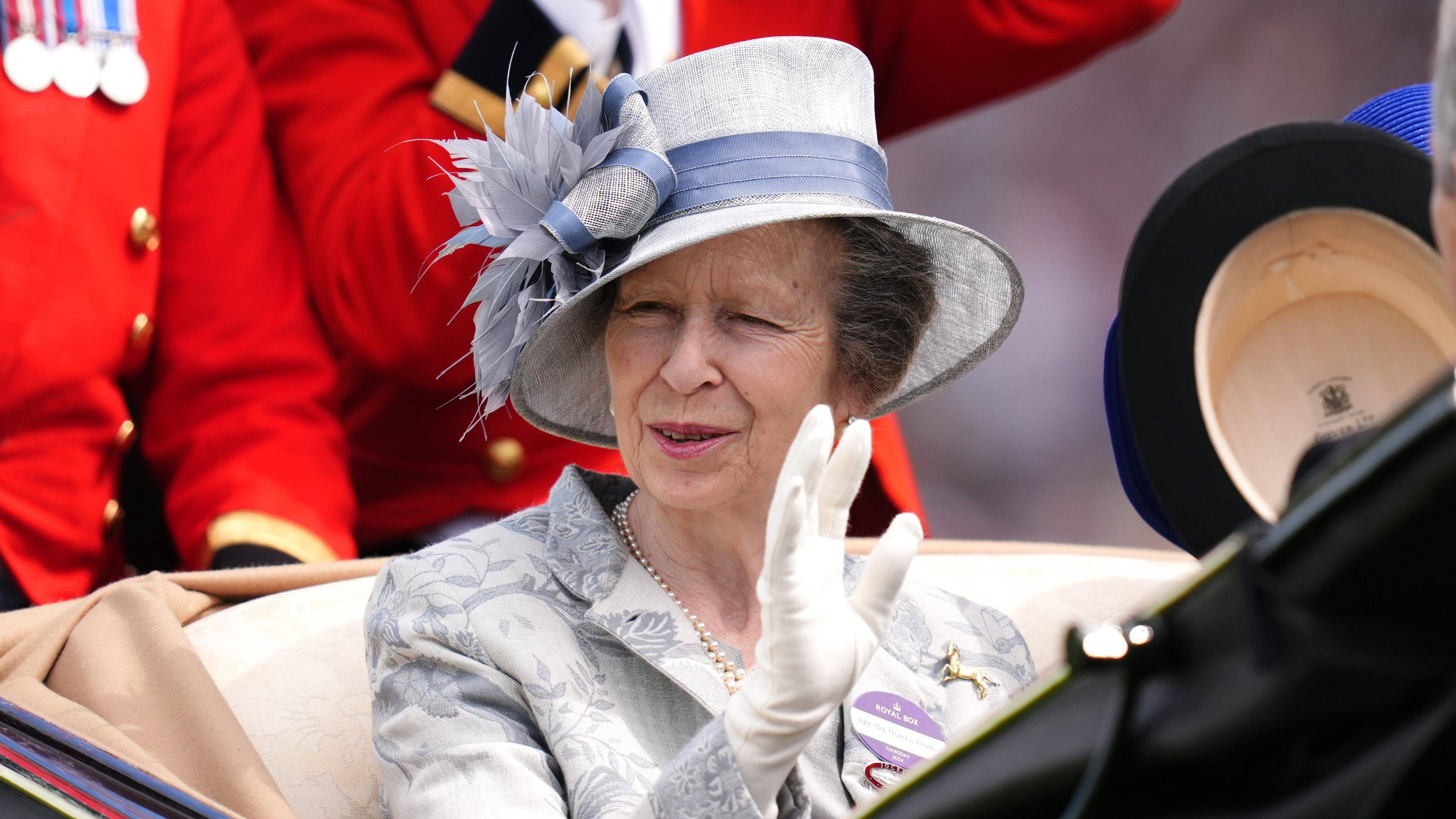 La princesa Ana en una imagen de archivo.