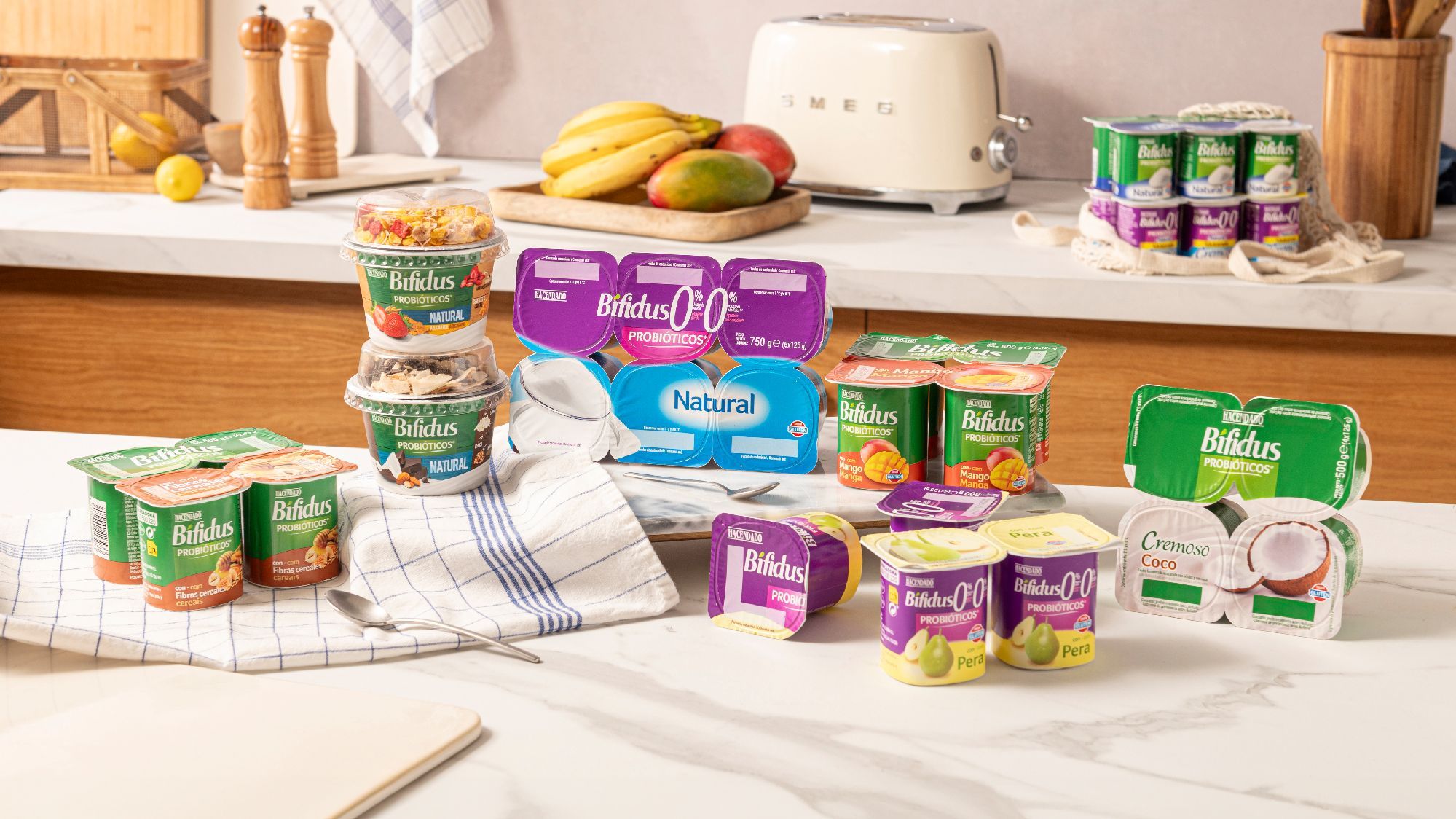 Mercadona tiene una amplia variedad de yogures bífidus: ¡conócelos!
