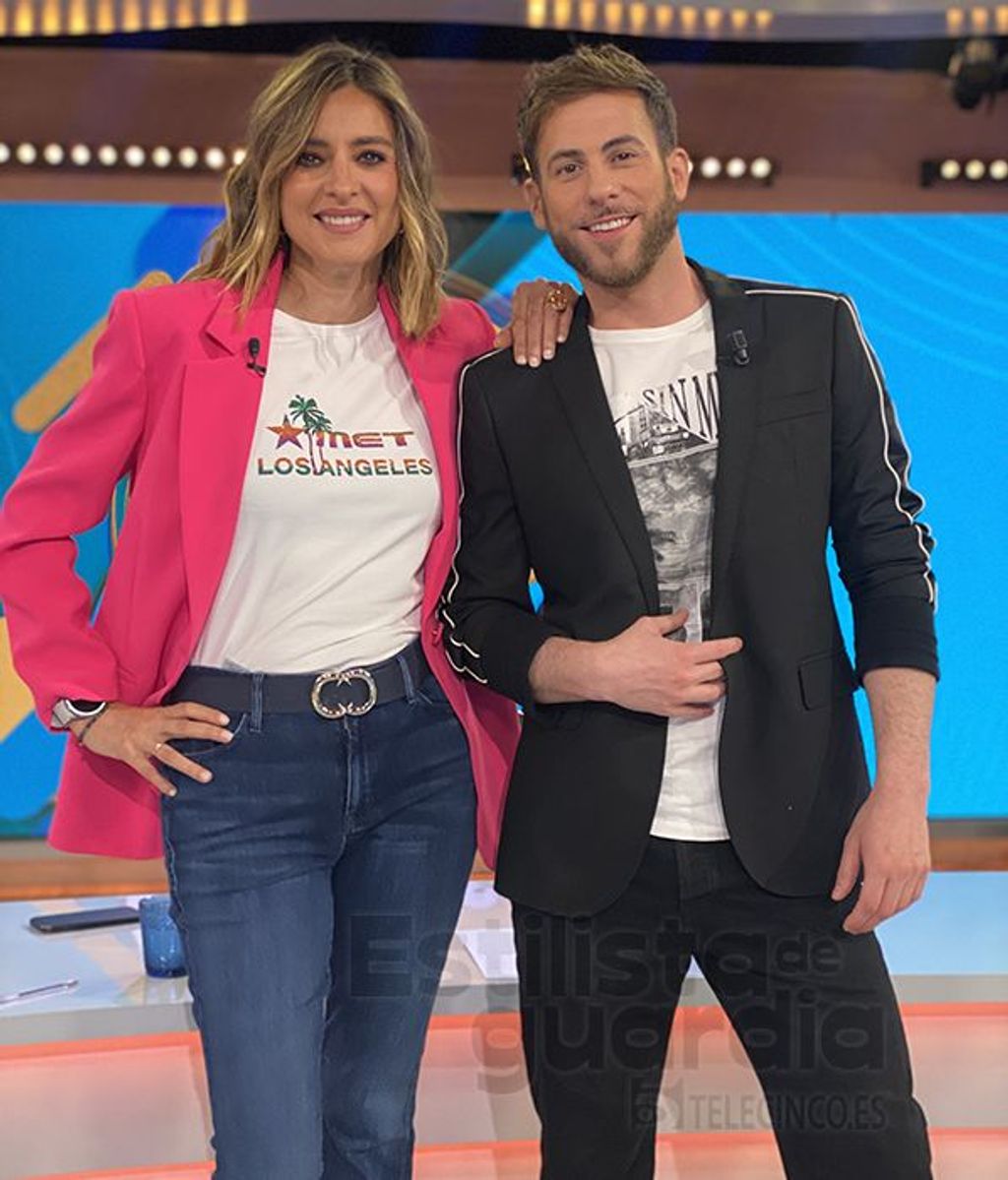 Sandra Barneda y César Muñoz