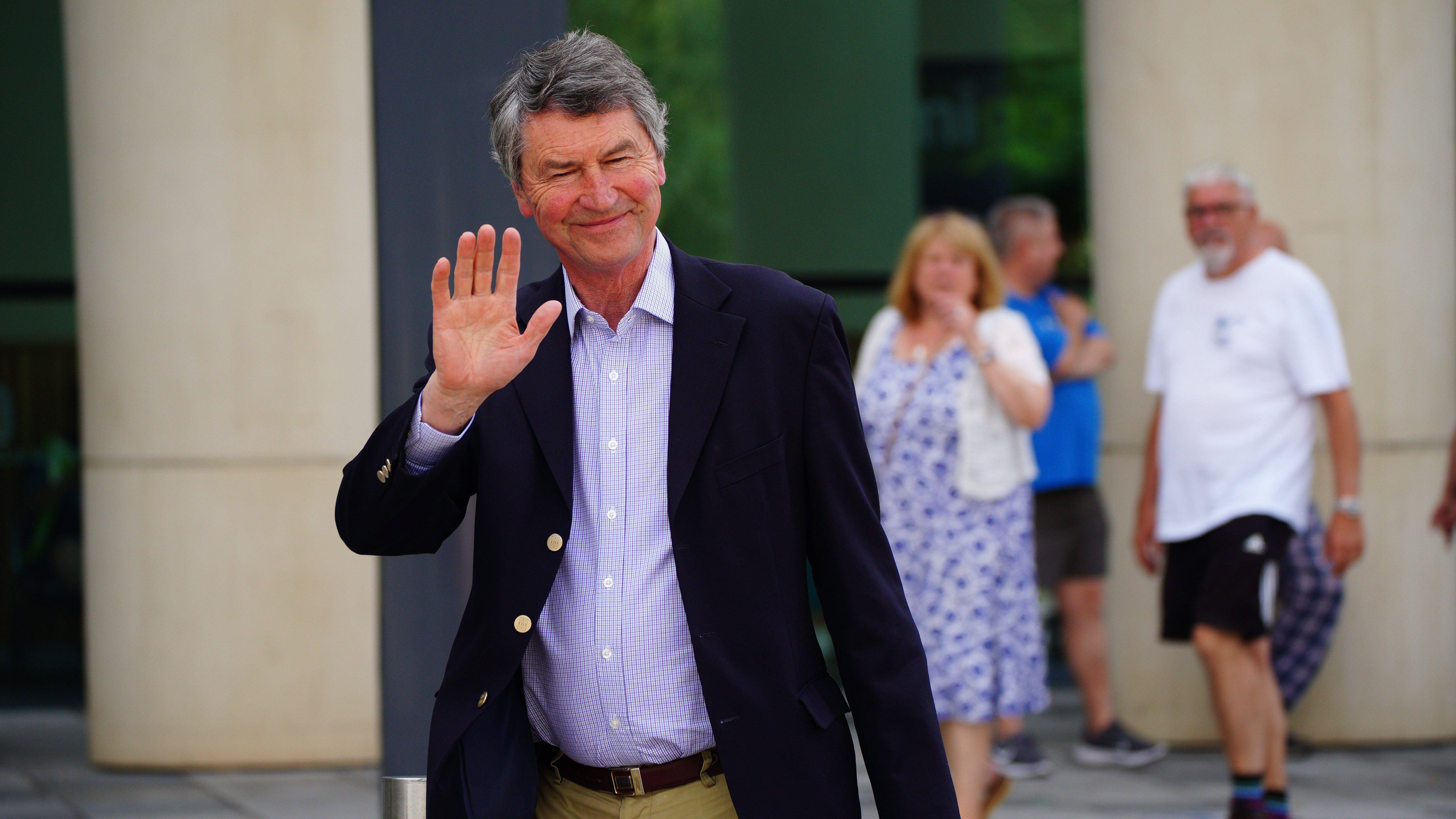 Tim Laurence el pasado 25 de junio.