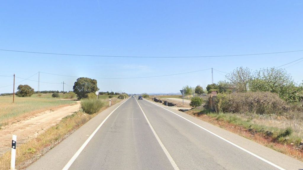 Carretera N-502 cerca de Villanueva del Duque (Córdoba)