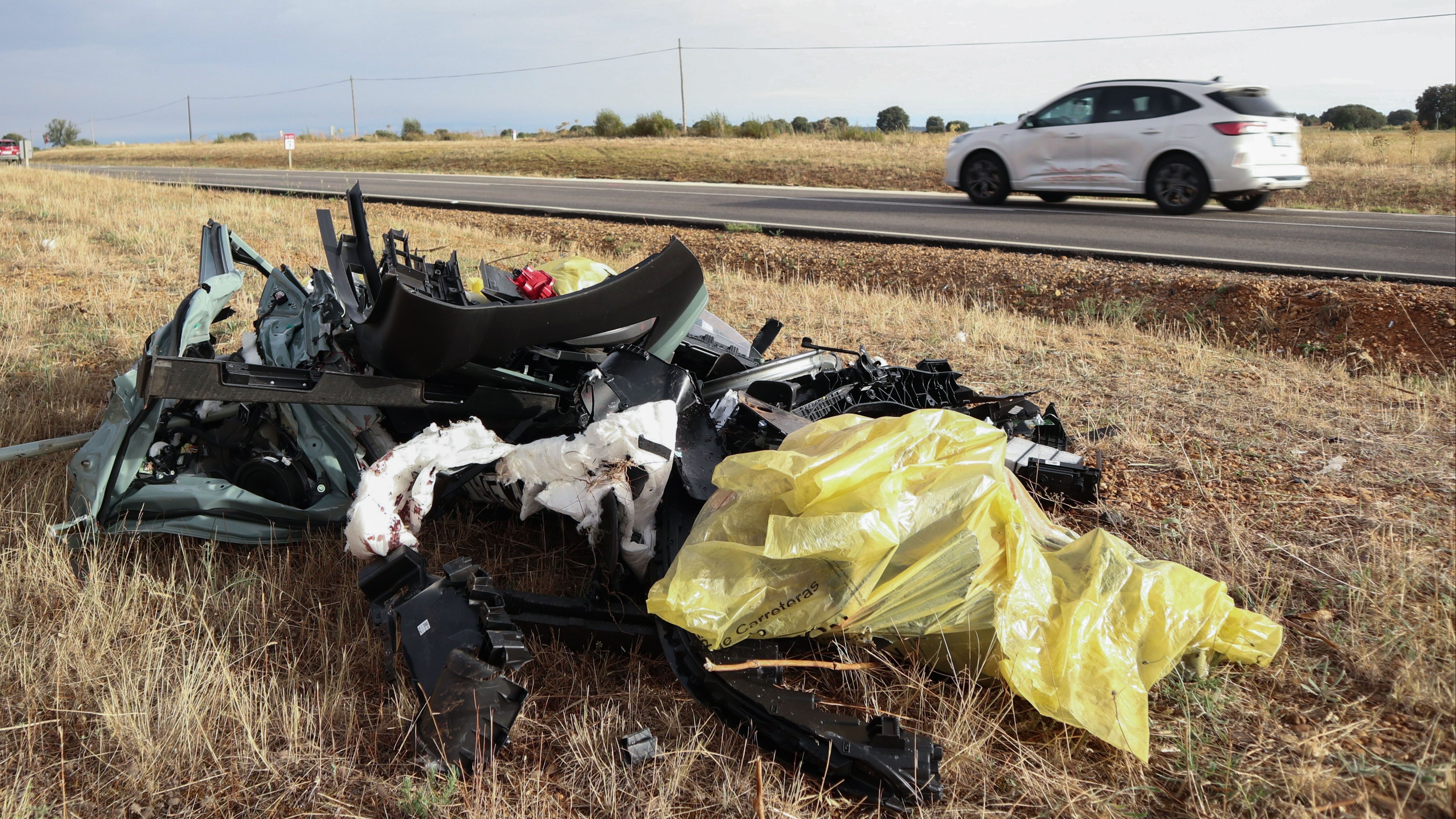 Dos muertos y varios heridos en un accidente de tráfico en Perilla de Castro, Zamora