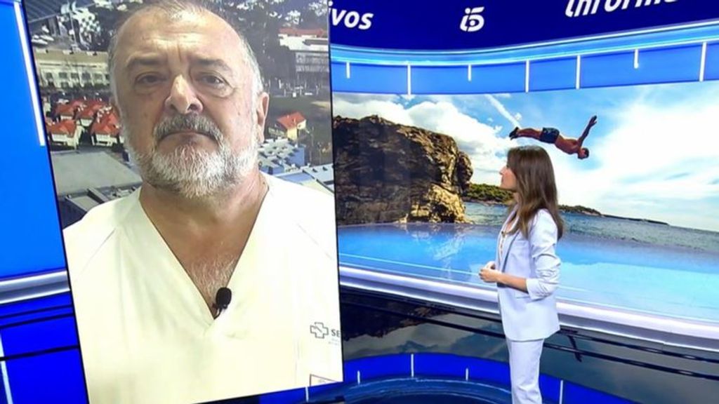 El doctor Antonio Rodríguez alerta del peligro de las zambullidas de cabeza