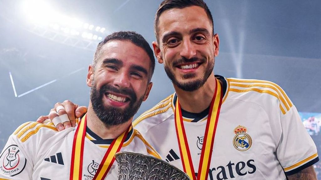 Joselu y Dani Carvajal