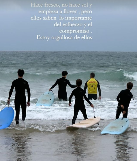 El mensaje de Mar Flores a sus cuatro hijos pequeños