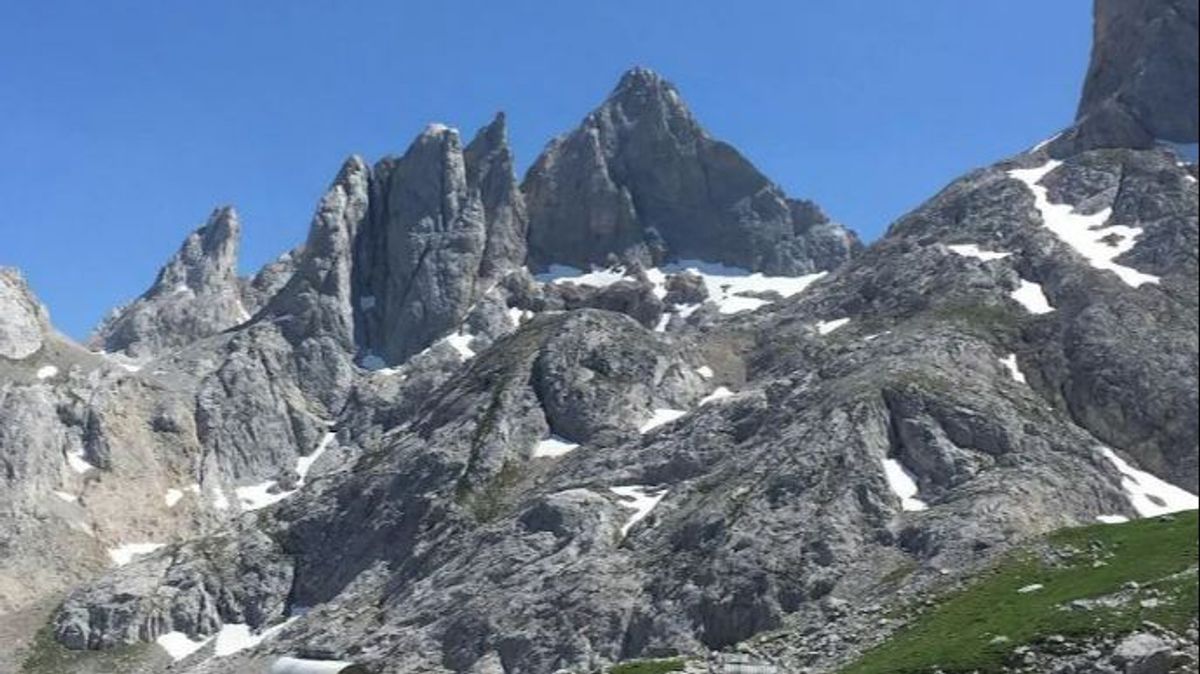 Montaña de Torrecerredo, en los Picos de Europa