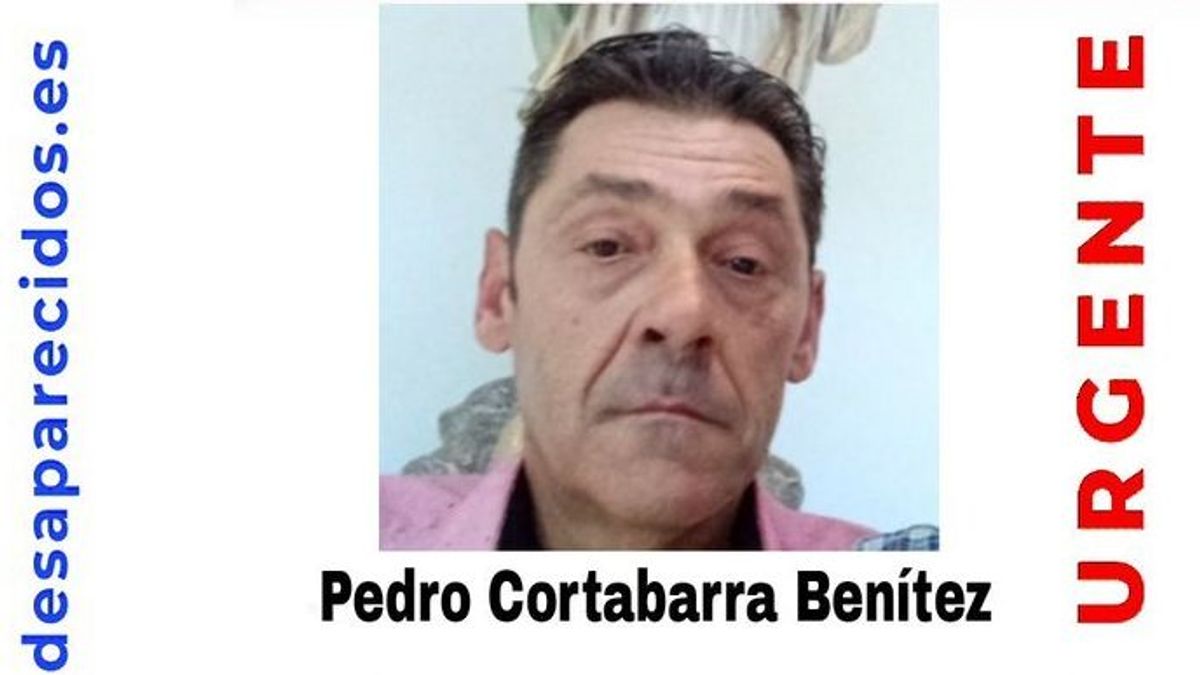 Pedro, hombre de 55 años desaparecido en El Puerto de Santa María, Cádiz