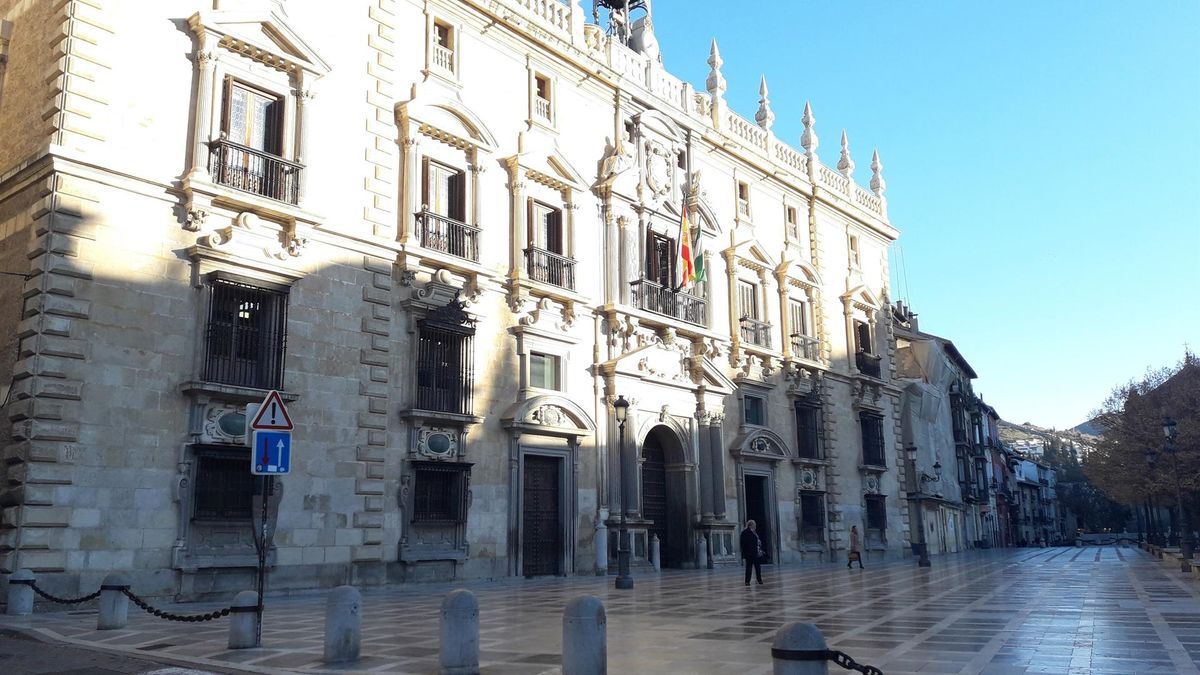 Archivo - Real Chancillería de Granada, sede del TSJA.