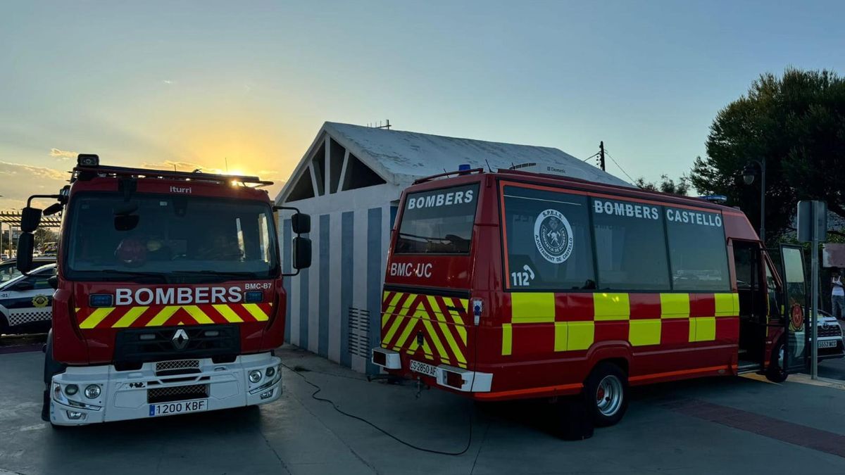 Dispositivo de bomberos en las playas