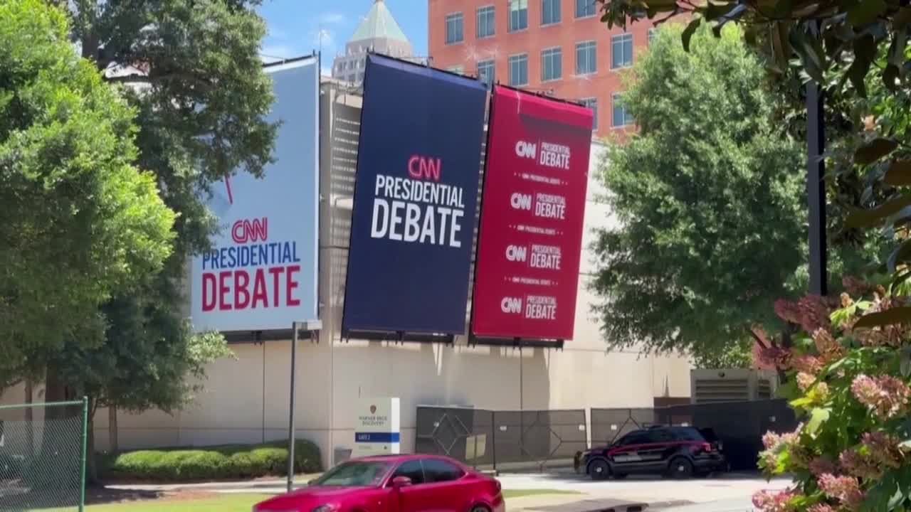 Donald Trump y Joe Biden afrontan el primer debate electoral, en la CNN
