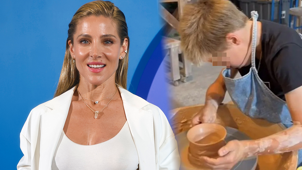Elsa Pataky enseña el talento artístico de su hijo Sasha (Fotomontaje con imágenes de Europa Press e Instagram: @elsapataky)