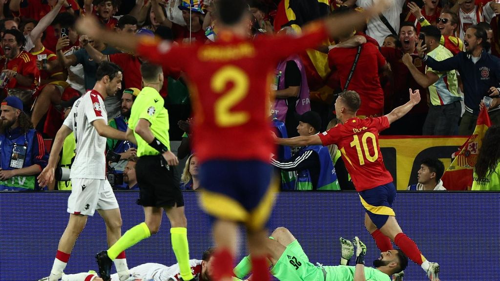 Eurocopa 2024: La selección española se clasifica para cuartos de final tras remontar y golear 4-1 a Georgia