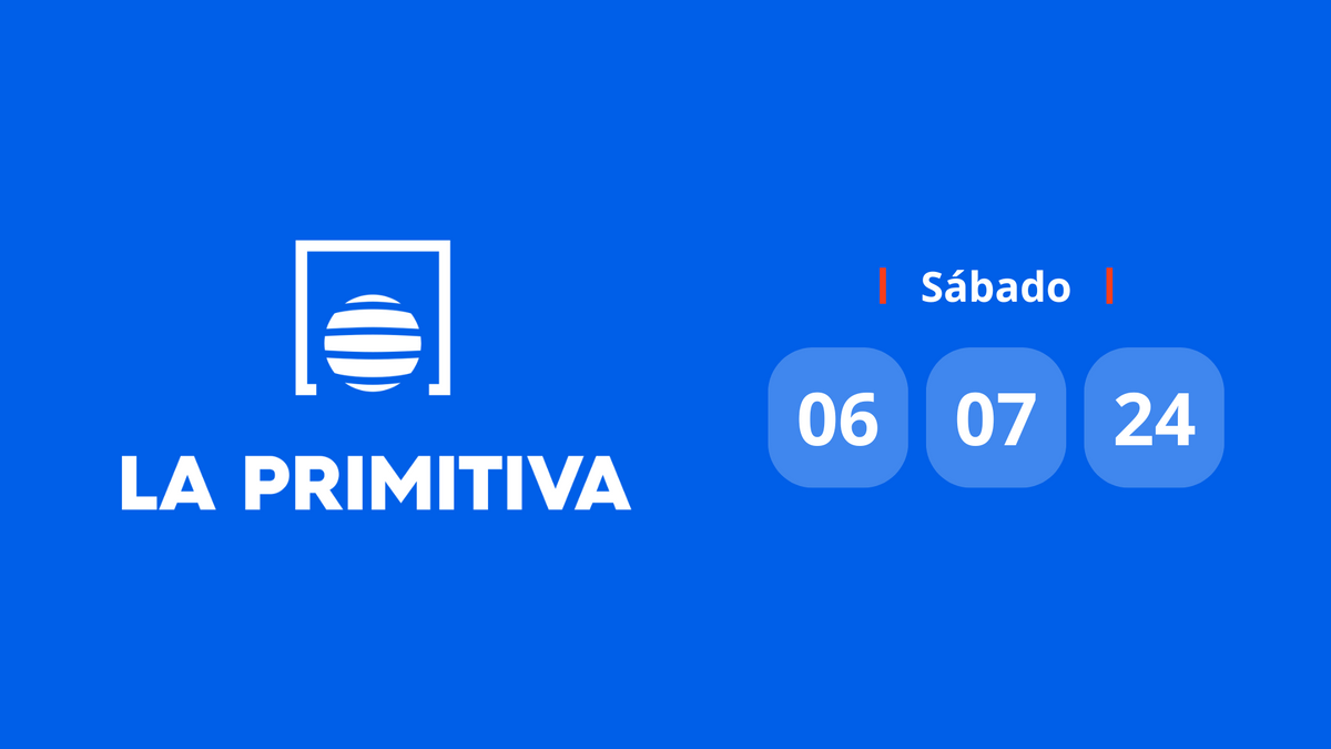 Resultado Primitiva: comprobar número premiado hoy sábado 6 de julio de 2024