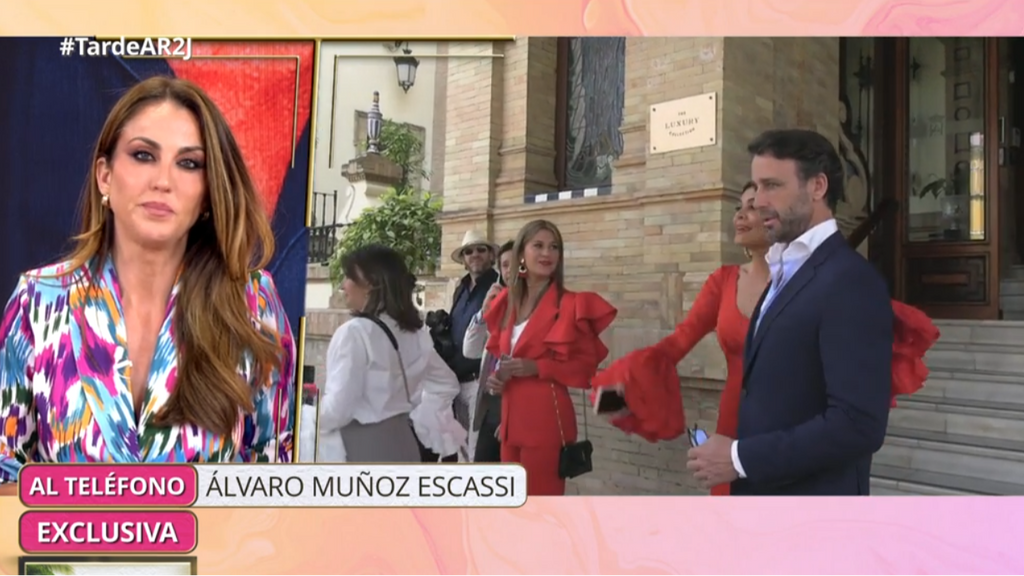 Álvaro Muñoz Escassi aclara en 'TardeAR' las dudas sobre su ruptura con María José y las especulaciones de Hiba Abouk