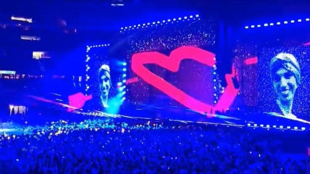 Concierto de Manuel Carrasco en el Bernabéu