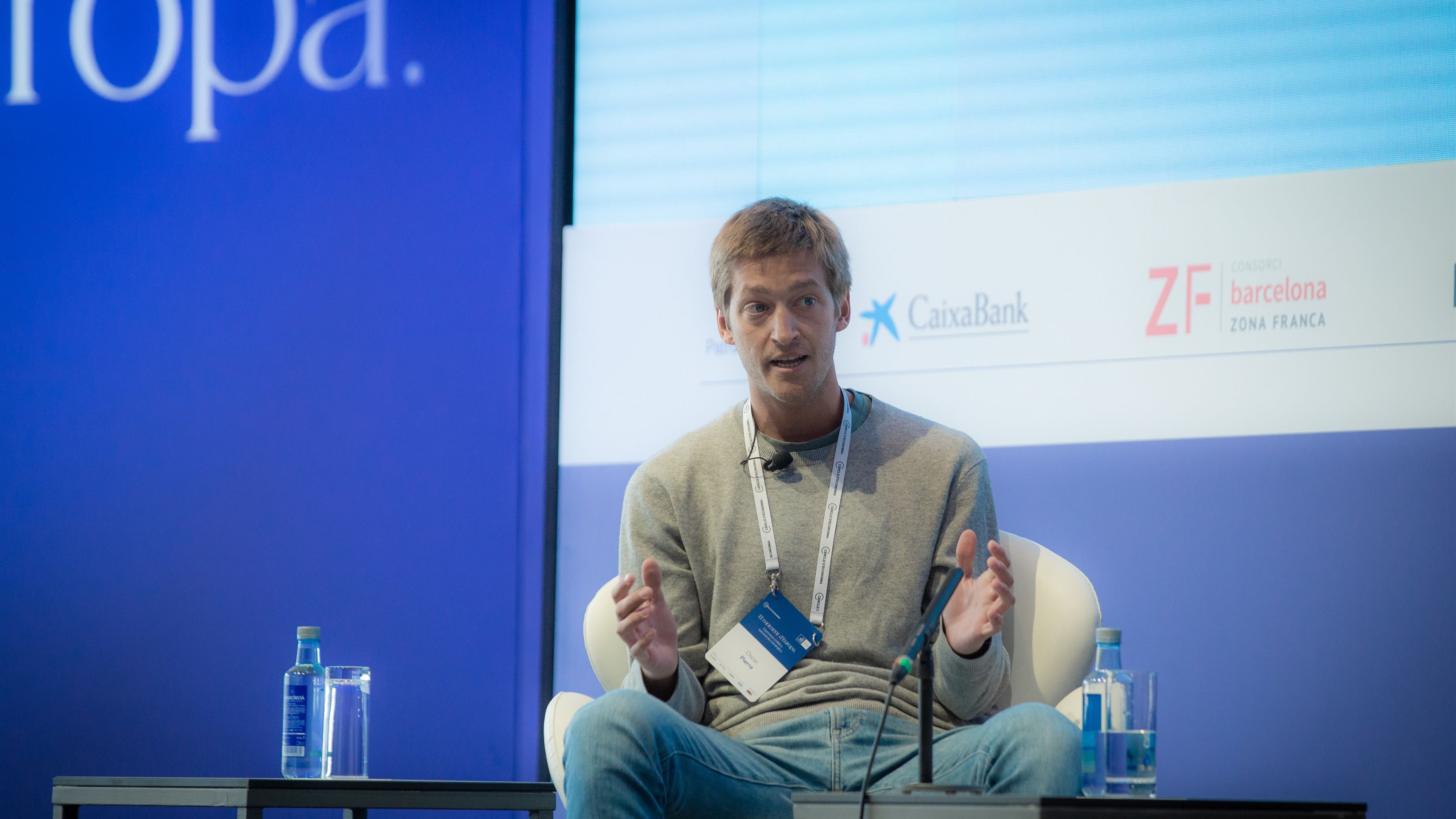 El CEO y fundador de Glovo, Óscar Pierre