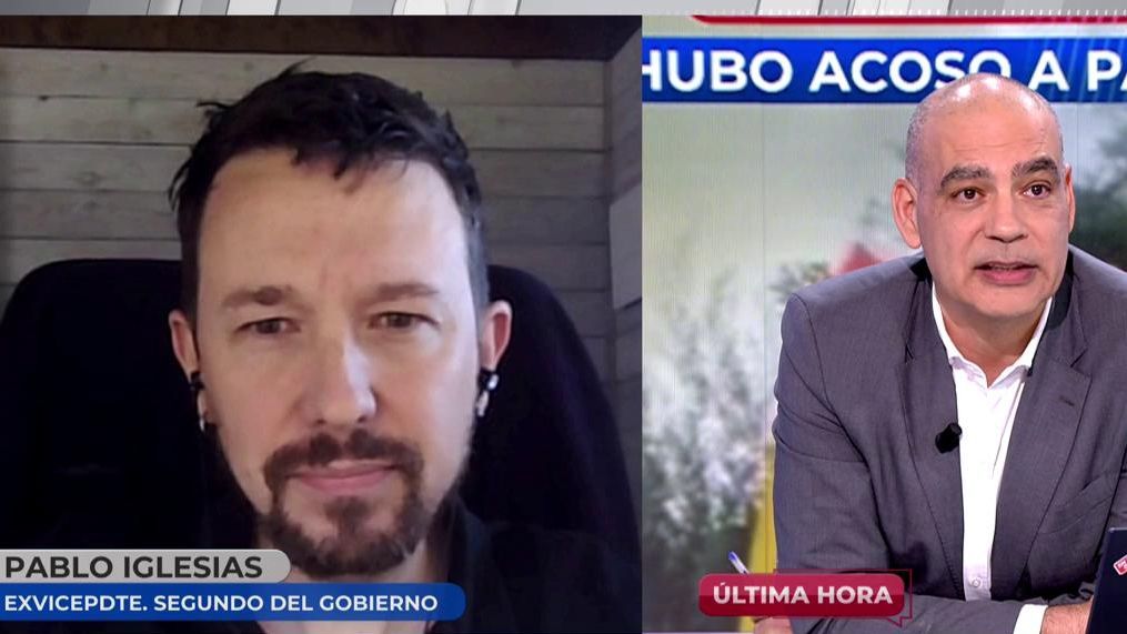 El choque de Pablo Iglesias y Nacho Abad