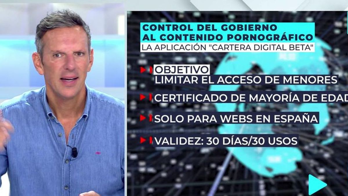 Joaquín Prat, ante en nuevo carnet digital para que los adultos puedan ver  porno - Vamos a ver