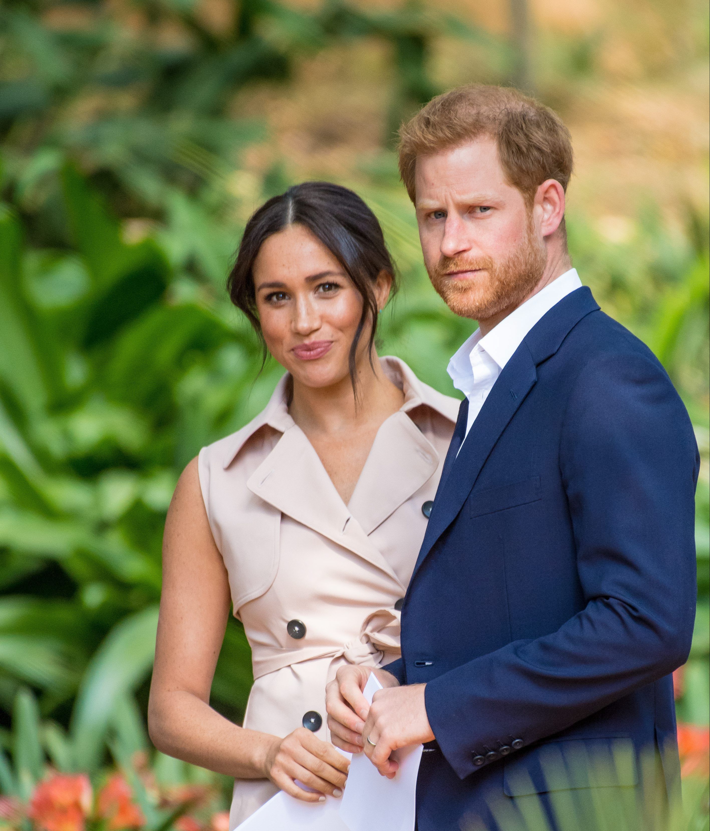 Meghan Markle y el príncipe Harry en una imagen de archivo.