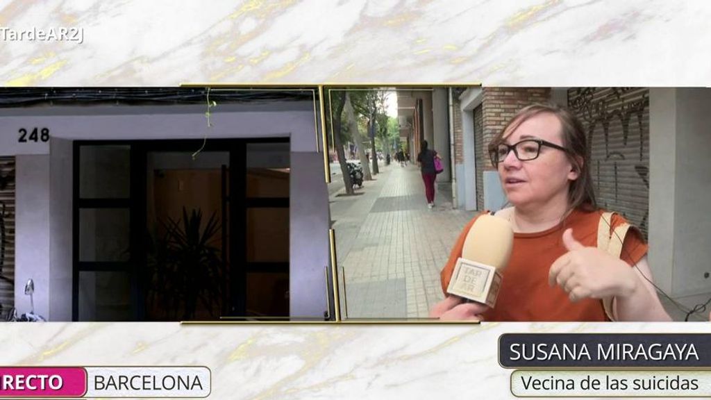 Susana, vecina de las dos hermanas que se suicidaron antes de su desahucio en Barcelona: “Escuché el golpe y vi un cuerpo, pero no me atreví a salir”