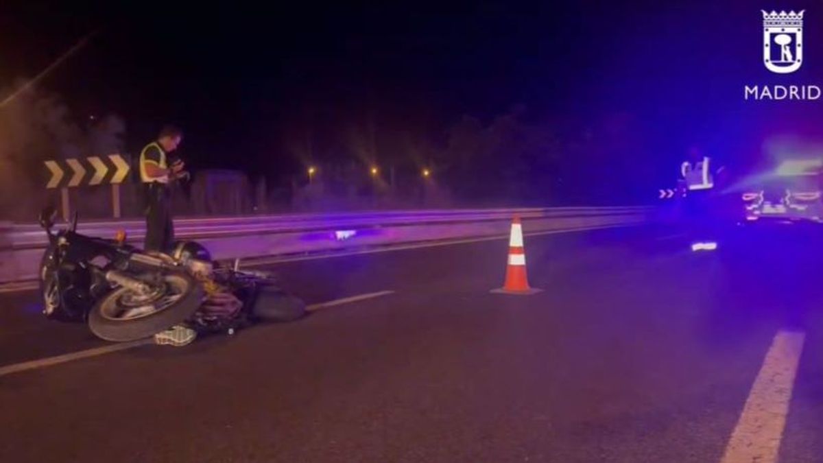 Un motorista muere atropellado en la M-607, Madrid