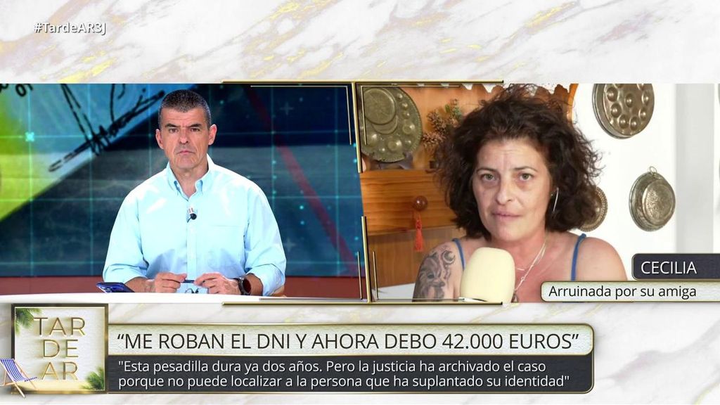 La dura historia de Cecilia: le robaron el DNI y ahora debe 42.000 euros en deudas