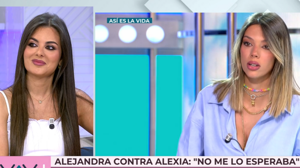Alexia Rivas responde a las desacertadas palabras de Alejandra Rubio en 'Así es la vida'