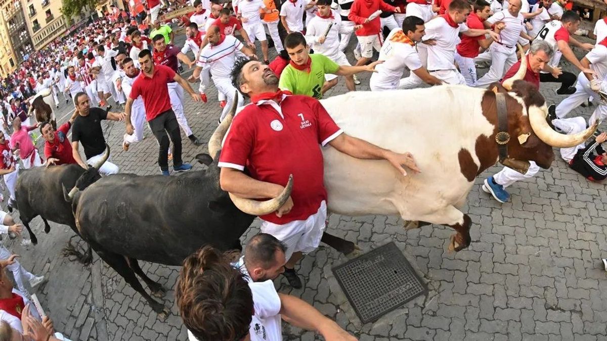 octavo encierro de los sanfermines 2023