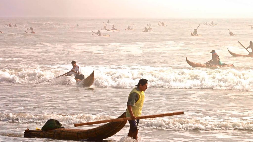 Origen peruano del surf