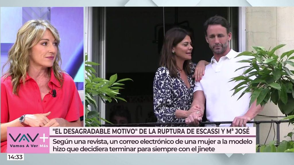 Escassi habla de su ruptura con Mª José Suárez: "No fue una infidelidad" Vamos a ver 2024 Programa 205