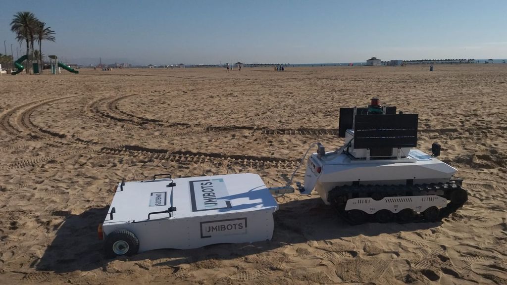 Valencia presenta el “PlatjaBot”, proyecto piloto de un robot inteligente para la limpieza de playas