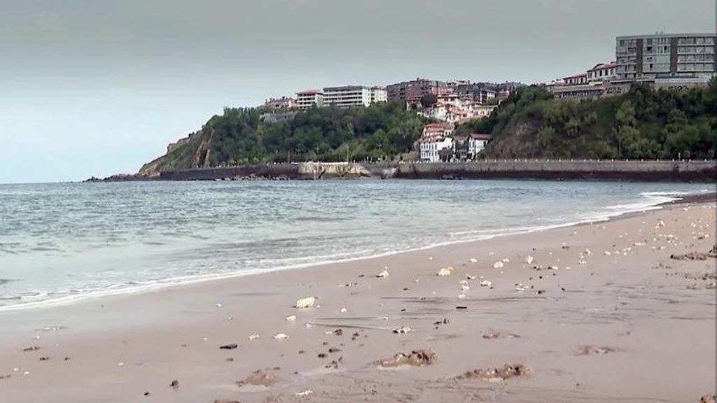 Las playas de Vizcaya 'fuera de servicio': las lluvias afectan al estado del agua