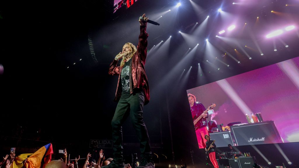 Maná en el Wizink Center de Madrid. Este jueves repiten el espectáculo.