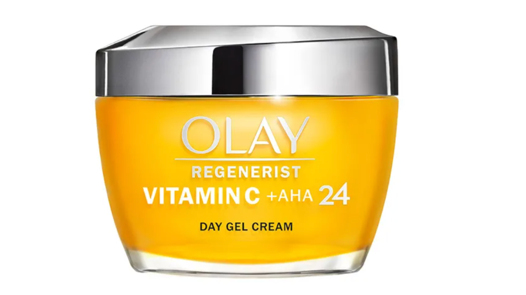 Gel de día Olay Regenerist con vitamina C.